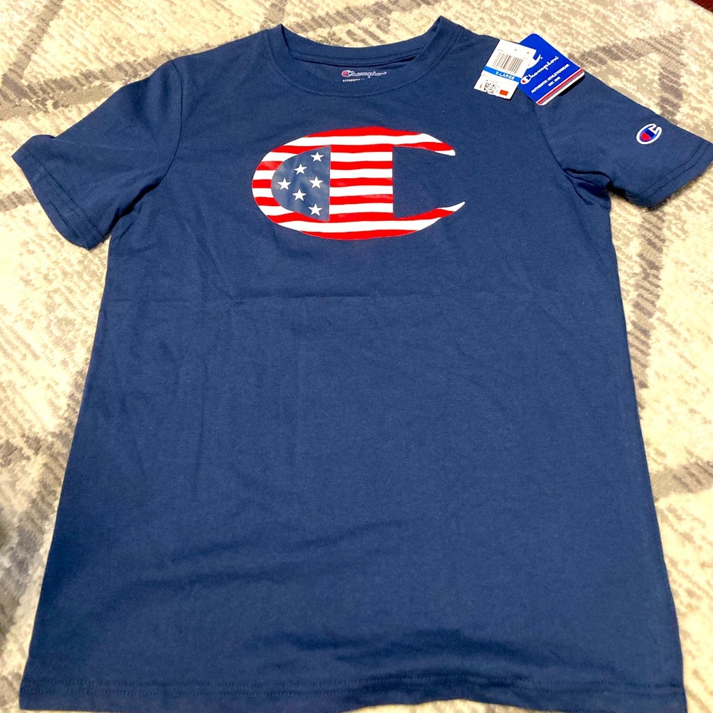 Brand new boys champion shirt